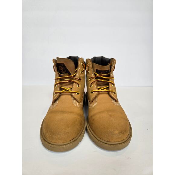 Little Kid's Sz 13 Timberland 6 In. Premium Boot Wheat | 10760 - Picture 5 of 7